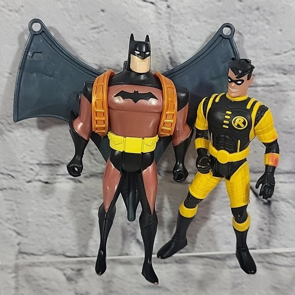 DC Comics Batman Robin Bat Girl Action‎ Figures Lot Of 8 Super Hero Toys